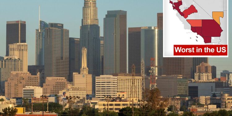 LA ranked least affordable US metro as typical home hits .1M