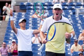 Wild-card American doubles duo pulls off another upset at US Open