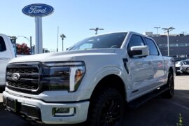 Ford recalls 223,000 F-150 trucks over detaching fuel tanks