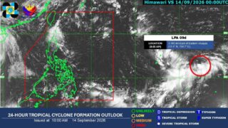 PAGASA monitors LPA amid fair weather over the country