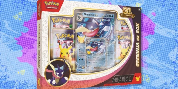 Best Pokémon TCG deal: Get 11% off the 30th Celebration Greninja ex Box at Walmart, while stocks last