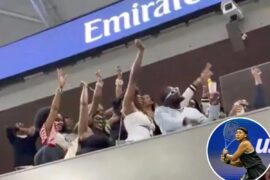 Moment unruly influencers disrupted US Open game captured by lifelong attendee. ‘I was shocked’ Moment unruly influencers disrupted US Open game captured by lifelong attendee. ‘I was shocked’