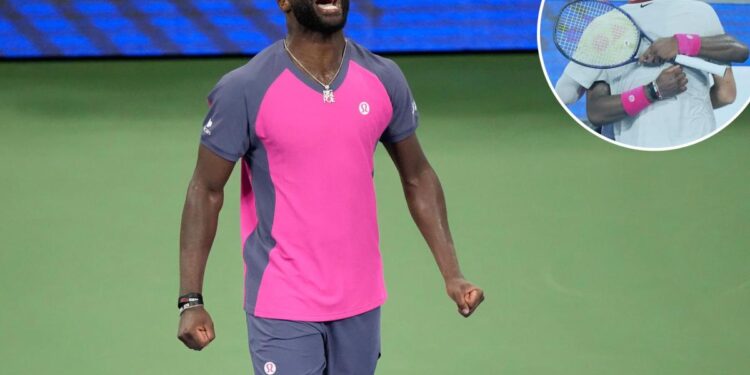Frances Tiafoe rallies to hold off fellow American’s upset bid in US Open thriller Frances Tiafoe rallies to hold off fellow American’s upset bid in US Open thriller