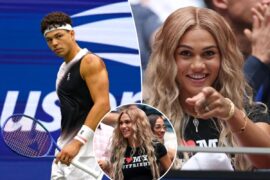 Trinity Rodman shows Ben Shelton love with US Open crop top outfit