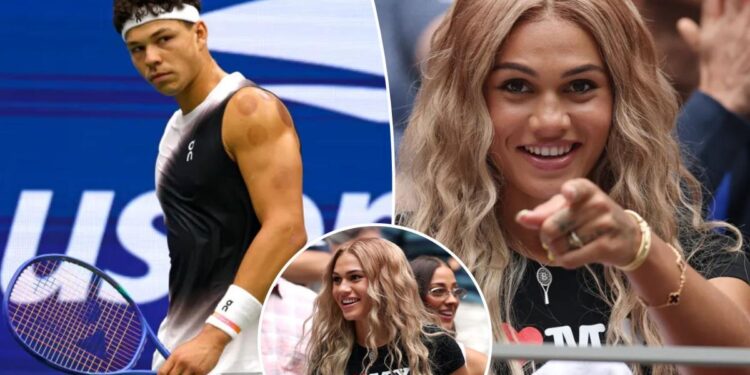 Trinity Rodman shows Ben Shelton love with US Open crop top outfit