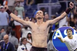 Alexander Zverev survives marathon to advance at US Open