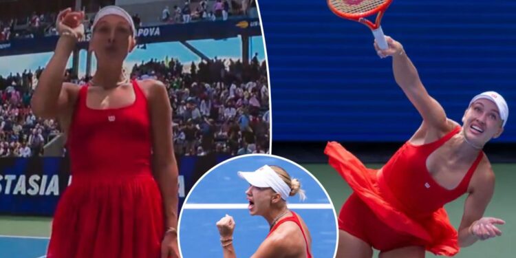 Anastasia Potapova responds to’bye bye’ accusation at US Open