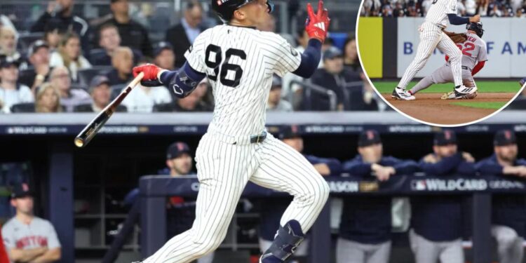 George Lombard Jr. meets moment in strong Yankees playoff debut George Lombard Jr. meets moment in strong Yankees playoff debut