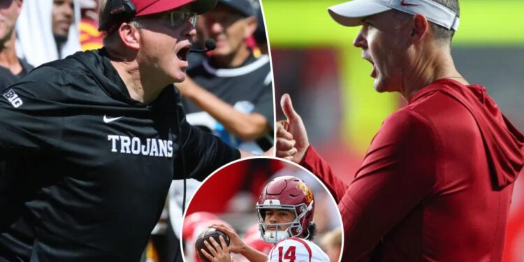 USC football coach Lincoln Riley ignores haters after struggles