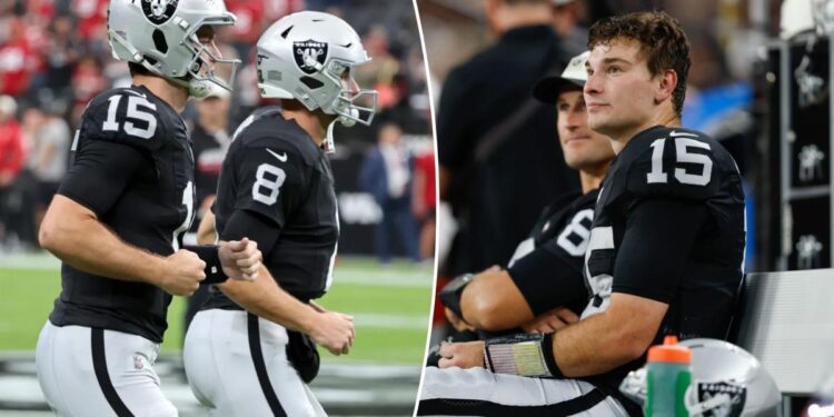 Raiders Fernando Mendoza has to play at some this season Raiders Fernando Mendoza has to play at some this season