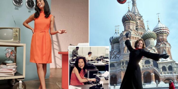 A new Mary Tyler Moore-inspired Frances Valentine collection