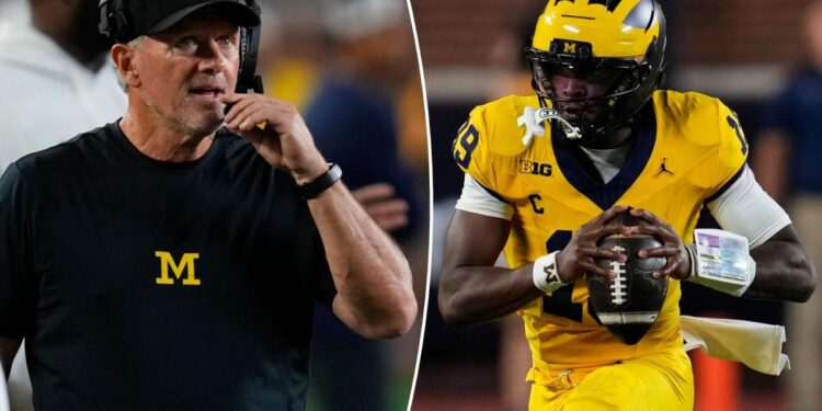 Kyle Whittingham makes Bryce Underwood’s stats as Michigan’s QB1 clear
