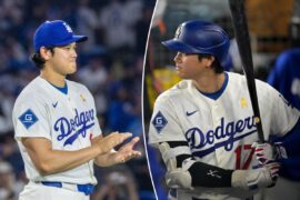 Shohei Ohtani was ready to pinch-hit for Dodgers on Sunday
