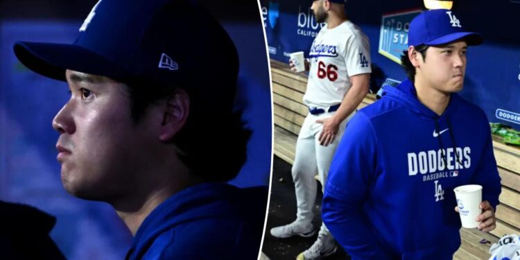 Shohei Ohtani out of Dodgers lineup for fourth consecutive game Shohei Ohtani out of Dodgers lineup for fourth consecutive game