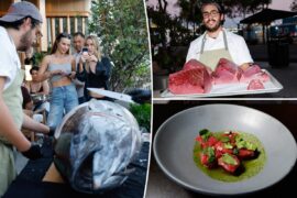Uchi West Hollywood turns 216-pound bluefin tuna into live sushi show
