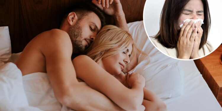Study finds orgasms clear stuffy noses as effectively as decongestant sprays Study finds orgasms clear stuffy noses as effectively as decongestant sprays