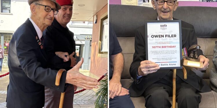 Wales’ oldest man Owen Filer, 107, says fish and chips and living ‘properly’ are his secrets to longevity Wales’ oldest man Owen Filer, 107, says fish and chips and living ‘properly’ are his secrets to longevity