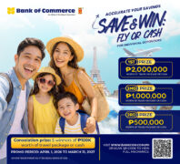 More chances to save and win with Bank of Commerce’s Accelerate Your Savings – Save & Win: Fly or Cash promo