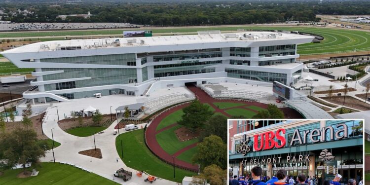 Revamped Belmont Park gallops into new era — with hopes for outdoor Islanders game Revamped Belmont Park gallops into new era — with hopes for outdoor Islanders game