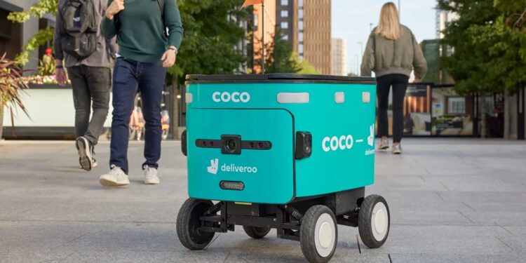 Deliveroo delivery robots to launch in five UK areas Deliveroo delivery robots to launch in five UK areas
