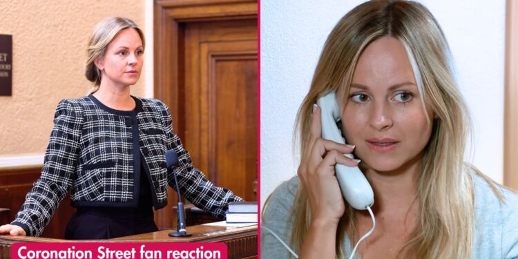 Coronation Street fans spot huge plot hole in Sarah’s murder trial on ITVX