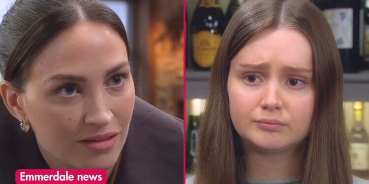 Emmerdale fans spot huge blunder as Thea issues chilling threat to Sarah