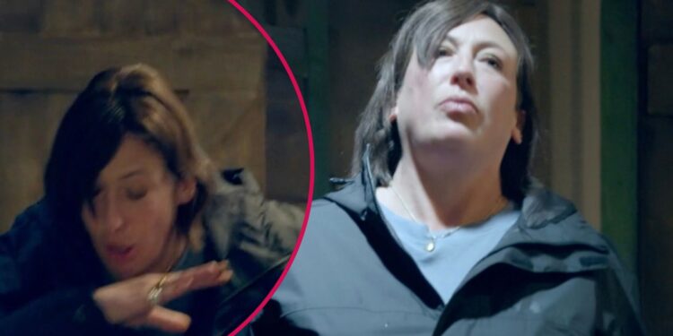 Celebrity Traitors star Miranda Hart vomits in show’s most grim toilet task