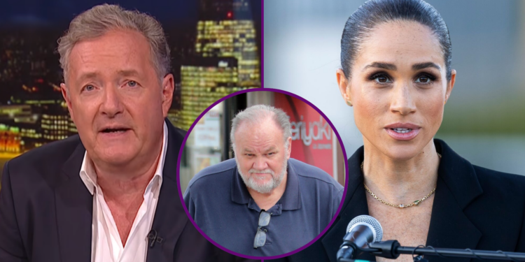 Piers Morgan under fire as he questions Meghan Markle’s decision not to go public with child sex abuse images allegations against her father Piers Morgan under fire as he questions Meghan Markle’s decision not to go public with child sex abuse images allegations against her father