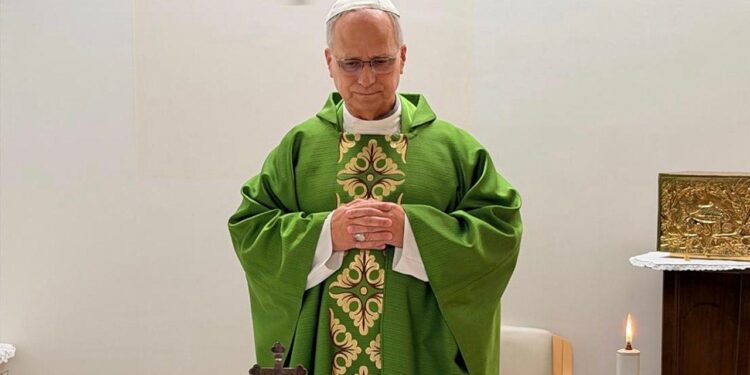 First photos of Pope Leo XIV released by Vatican after lung surgery First photos of Pope Leo XIV released by Vatican after lung surgery
