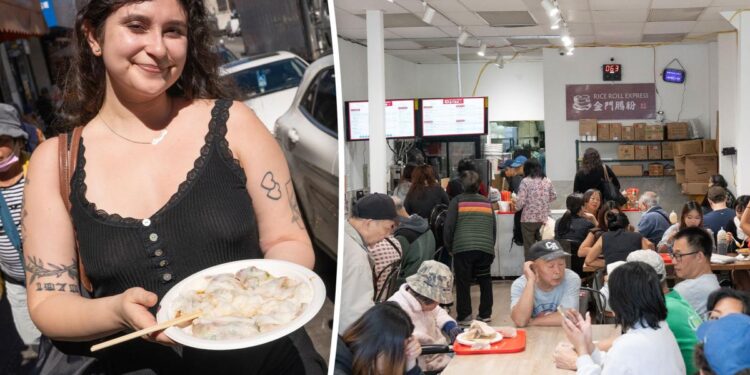 People can’t get enough of Rice Roll Express in San Francisco’s Chinatown
