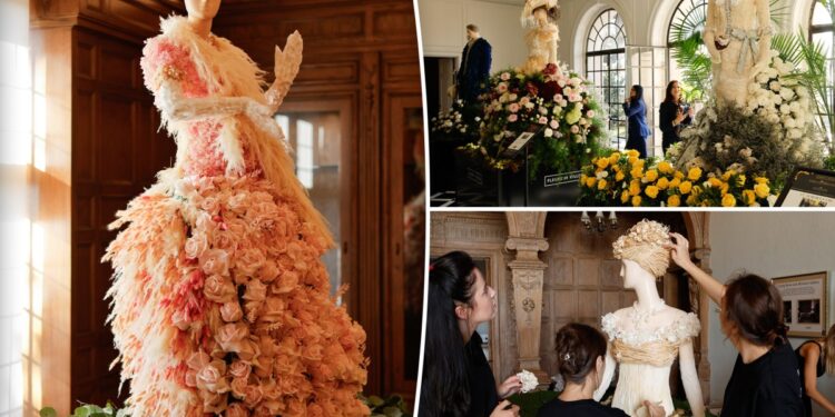 Inside look of HBO’s ‘The Gilded Age’ floral showcase in Beverly Hills
