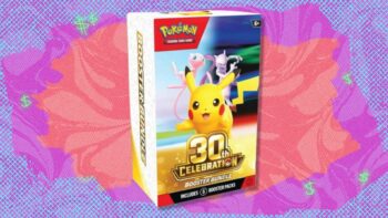 Best Pokémon TCG deal: 30th Celebration Booster Bundle close to market price