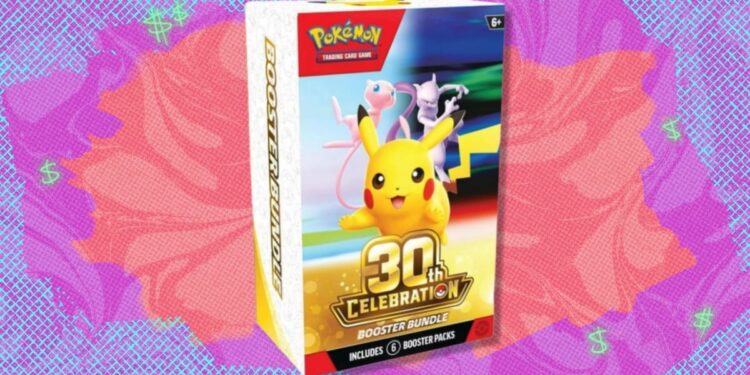 Best Pokémon TCG deal: 30th Celebration Booster Bundle close to market price