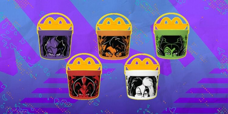 McDonald Boo Buckets x Disney Villains: How to buy in 2026