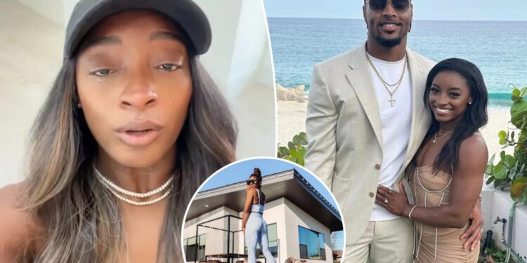Simone Biles in tears as she and Jonathan Owens sell lavish Texas home for up to .24M Simone Biles in tears as she and Jonathan Owens sell lavish Texas home for up to .24M