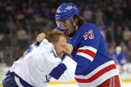 Matt Rempe makes ‘impact’ and gets in fight in return to lineup