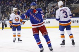 Rangers recall rookie who had ‘fun’ time on fourth line in NHL debut