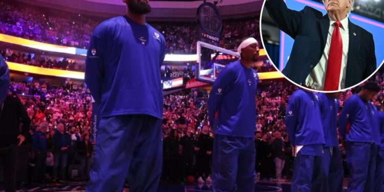 LeBron James fires back at Donald Trump’s national anthem criticism