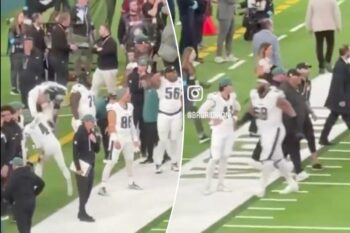 Eagles kicker, GM’s furious reactions to mind-boggling decision caught on video