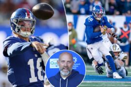 Giants’ Matt Nagy ready to open up playbook for J.J. McCarthy’s first start