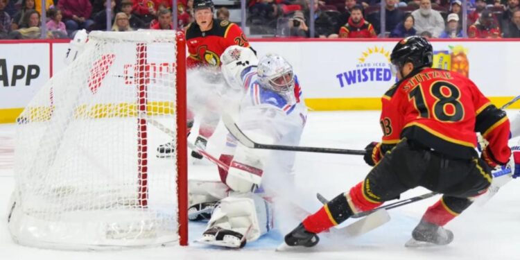 Rangers outgunned by Senators after another slow start