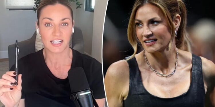 Erin Andrews feared the worst about Lions-Packers halftime report: ‘S–t down my leg’