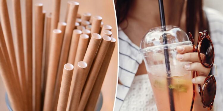 Paper straws worse for the environment than plastic ones, says study